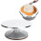 9in Cake Turntable Aluminum Alloy Rotating Cake 9