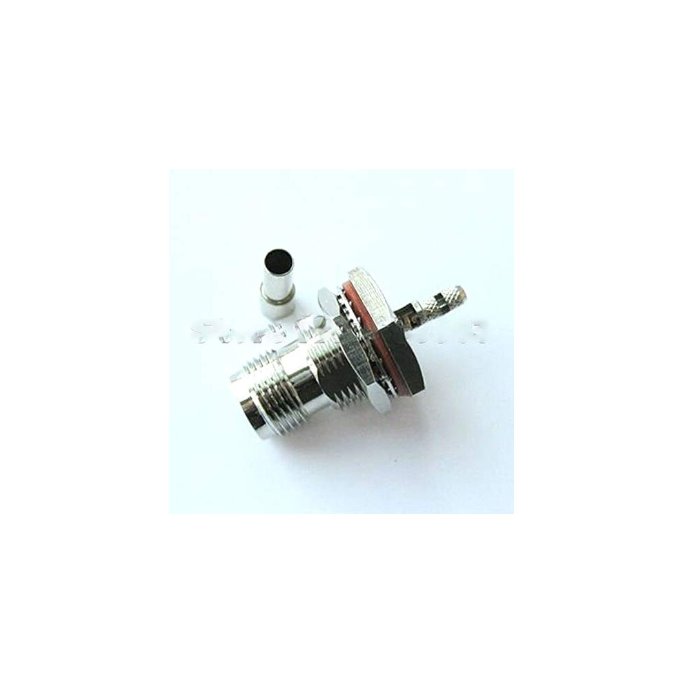 Tnc Crimp Jack Bulkhead Connector Straight O-Ring For Lmr100 Rg316 Rg174 Coaxial Cable 5 Pieces Lot 6947110218793
