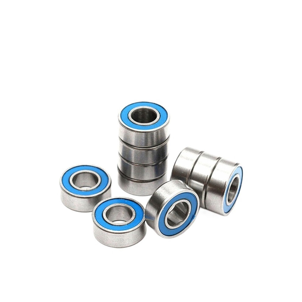 Mr105-2Rs Bearing 10Pcs Abec-5 5X10x4 Mm Miniature Sealed Ball Bearings For High Precision Applications Blue 6947110218847