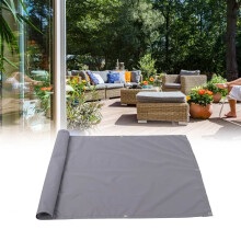 Rete per recinzione patio e giardino, resistente ai raggi UV, antivento, copertura per balcone 3x5 m