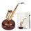 Mini boîte à musique modèle saxophone, 9,3  19 cm, ABS 16