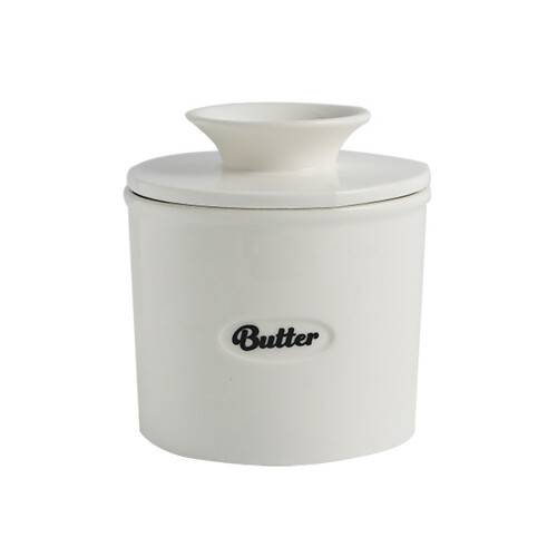 Large Ceramic Butter Keeper 12x11cm Eco-Friendly, Multipurpose