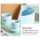 Large Ceramic Butter Keeper 12x11cm Eco-Friendly, Multipurpose 4
