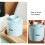 Large Ceramic Butter Keeper 12x11cm Eco-Friendly, Multipurpose 8