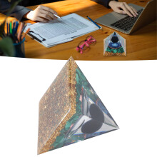 Piramide Orgone 150g, 6x6x6.6cm, Cristallino