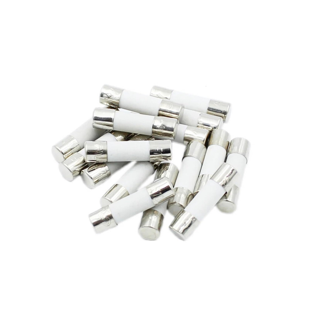 10Pcs Fast Blow Ceramic Fuse 5X20mm 6X30mm 250V 0.1A-20A Multiple Ratings Available (4A) 6276012521527