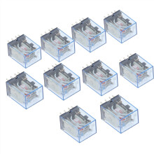 MY2NJ Power Relay 10pcs Lot 110V AC Coil Miniature DPDT 2NO 2NC 8 Pins 5A 240VAC MY2N-J HH52P