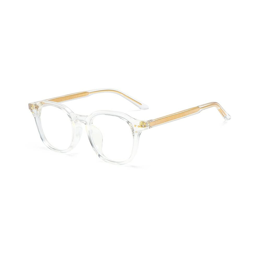 Anti Eye Strain Computer Readers Blue Light Blocking Glasses +150 Transparency Stylish Flat Light Mirror Presbyopic Readers