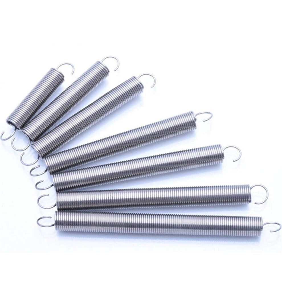 Spring Stainless Steel Tension Spring 0.6Mm Wire Diameter 7Mm Outer Diameter 200Mm Length (2Pcs) Diy Accessories 6276012521923