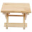Foldable Solid Wood Small Square Bench Rural 2
