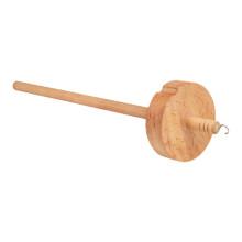 Top Whorl Drop Spindle for Beginners - Lightweight Wooden Whorl Spindle for Hand Spinning Yarn Crafts and Handmade Projects