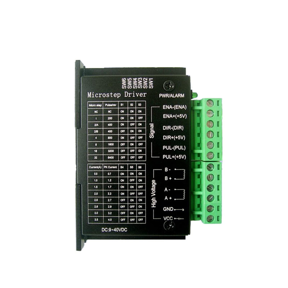 Tb6600 Stepper Motor Driver For Nema 17, Nema 23, Nema 34, 42/57/86, 4A, Dc 9-40V, 1 Axis Cnc Engraving Machine 6947110220772