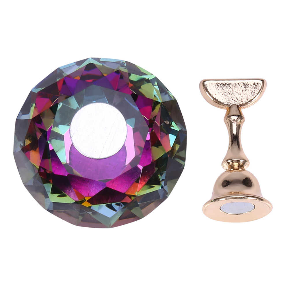 Magnetic Nail Tip Practice Stand Base Alloy Holder