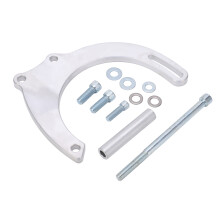 Soporte largo de aluminio para bomba de agua y alternador 6.63 pulgadas