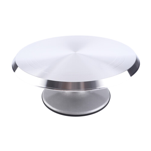 12inch Aluminum Cake Turntable Rotating Revolving 1