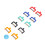 Kit portable de réduction interproximale de l'émail en ABS 12