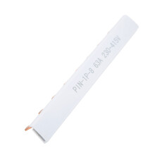 Barre omnibus en cuivre à 8 canaux 63 A 230-415 V 4 mm  1,4 mm
