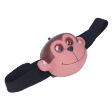Linterna frontal Monkey 8.5x6cm, LED blanco, 2xAAA