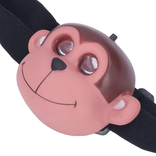 Linterna frontal Monkey 8.5x6cm, LED blanco, 2xAAA 2