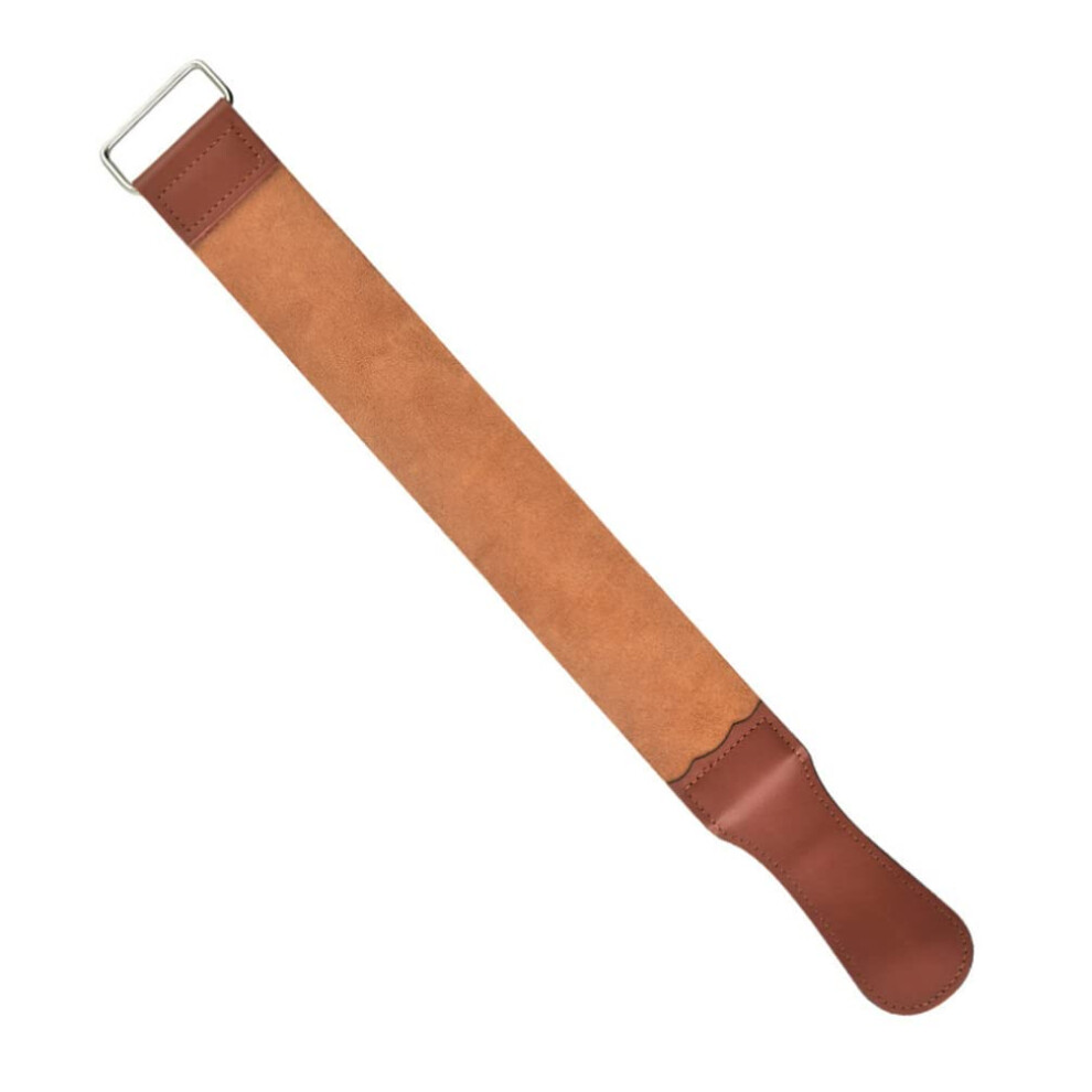 Razor Sharpening Cloth for Straight Razors Double-Sided Barber Strop Tool for Men's Shaving Home Use
