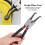 Circlip Pliers 9in External Snap Ring Tool Chrome Vanadium SK-112-9B 6