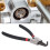Circlip Pliers 9in External Snap Ring Tool Chrome Vanadium SK-112-9B 3