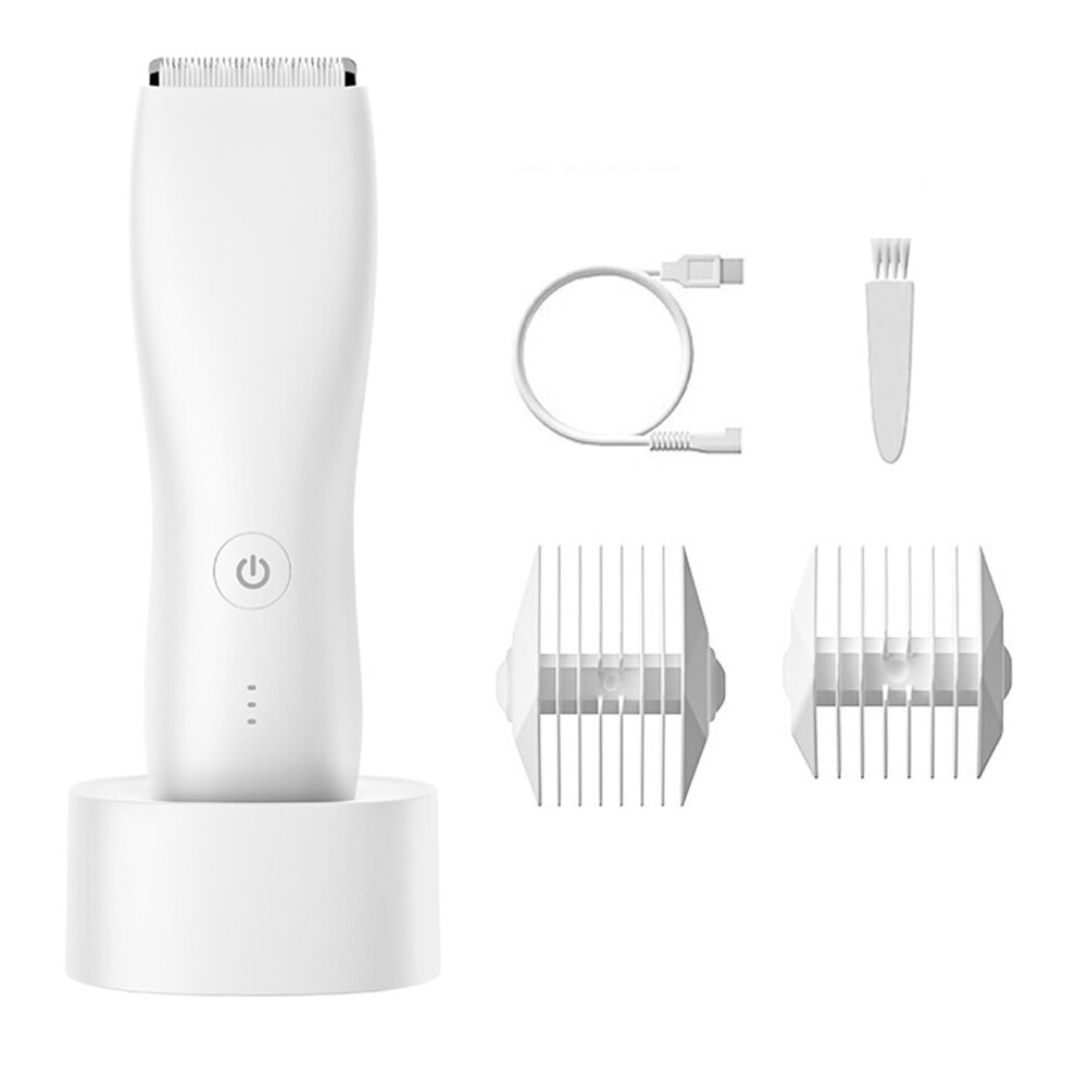 Electric Hair Removal Device Rechargeable Face Epilator for Men and Women, Smooth Bikini Trimmer, White Color-image-OPC-PJNZTTJ-NEW