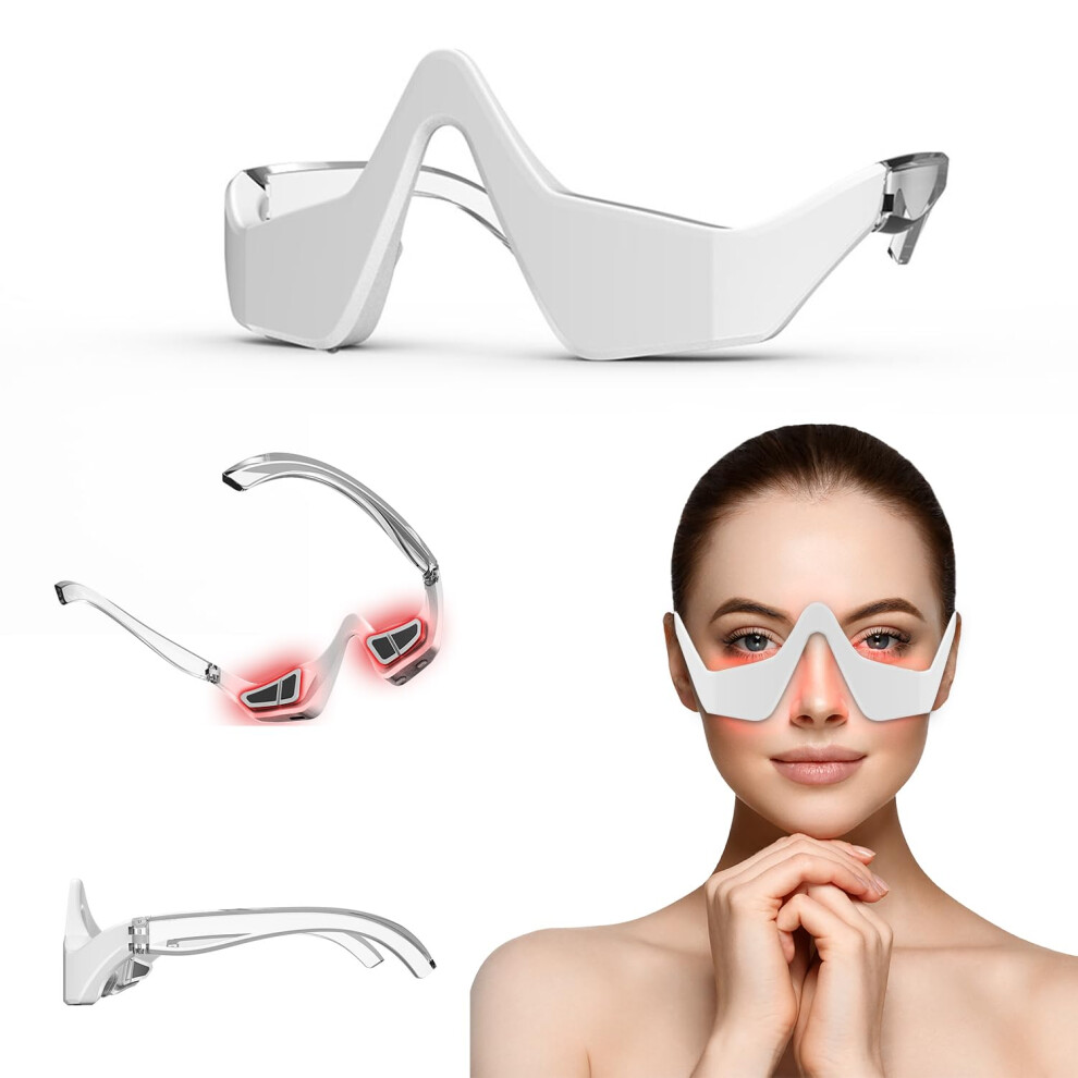 Red/Light/Dark Under Eyes Therapy Device, Microcurrent Eye Renewal Treatment For Circles And Wrinkles, Anti-Aging Technology