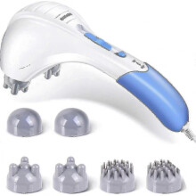 Electric Back Massager , Handheld Massagers Double Head Deep Tissue Percussion Massages for Full Body Massage for Neck, Shoulder, Head, Foot, Leg