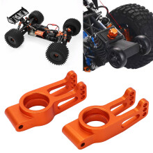 2 Stück Hinterachsenträger aus Metall Aluminium RC-Auto Hinterachsschenkelhalterung für ZD Racing