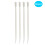 50pcs Double Head Eyelash Perming Applicator 10