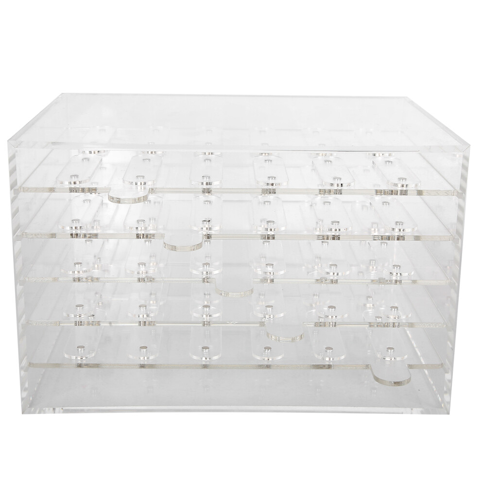 Nail Art Display Stand Acrylic 5Layers 60 Grids