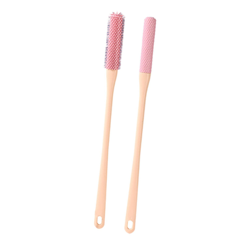 (Pink Set, 40cm) Toe Cleaning Brush Lotion Applicator for Foot Cleaning Bath Brush Foot-image-OPC-PJNZWT2-NEW