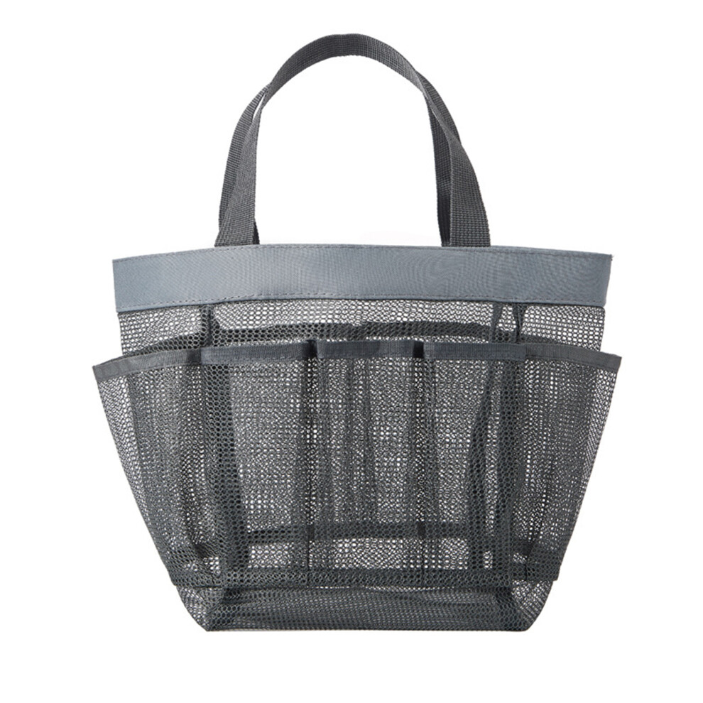 (grey) Foldable Travel Toiletries Bag For Convenient Bathing Storage-image-OPC-PJNZWSW-NEW