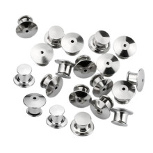 30pcs Metal Button Hat Pin Backs with Secure Locking Mechanism for Clothing, Ties, Scarves, Bags, and Hats