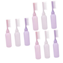Hair Dye Bottle Comb Applicator Set - 3 Portable Root Combs for Professional Hair Coloring, 3 Pieces