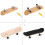 1Pc Maple Wooden Alloy Fingerboard Finger 12