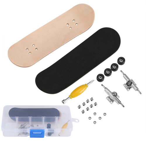 1Pc Maple Wooden Alloy Fingerboard Finger
