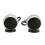 2Pcs Car Tweeters 150W Clear Smoothing Compact 10