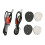 2Pcs Car Tweeters 150W Clear Smoothing Compact 14