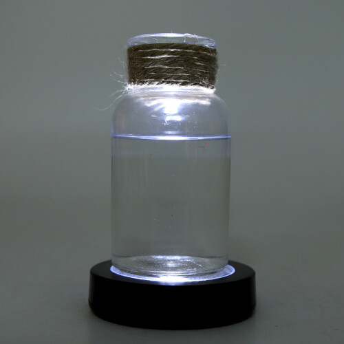 Cup Wine Bottle Coaster with Changing LED Light 1