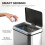 Homcom HOMCOM Kitchen Bin with Fast Motion Sensor, 40L Stainless Steel Sensor Bin 4