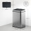 Homcom HOMCOM Kitchen Bin with Fast Motion Sensor, 40L Stainless Steel Sensor Bin 3