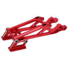 Verstellbares Metall-Hinterflügelbefestigungssatz für Arrma 1/8 ferngesteuertes Auto Upgrade Zubehör Rot
