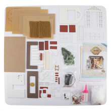 DIY Doll House Dollhouse Miniature Handmade Doll
