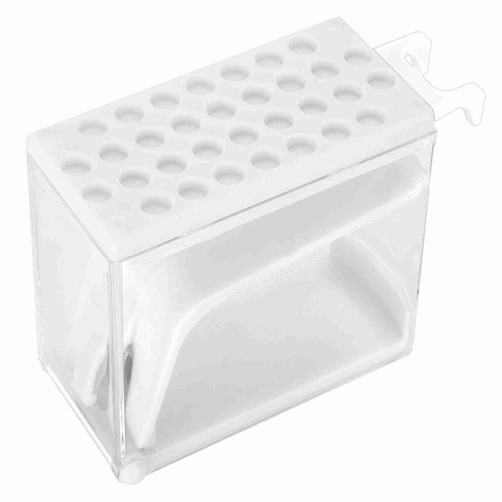 White Dental Dentist Cotton Roll Dispenser Divider Press