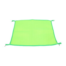 Haustierkäfig-Hängematte Atmungsaktiv Kühl Hängendes Haustier Sommer Mesh Bett für Katze Meerschweinchen Hamster Grün 49x60cm