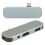 Hub Type C PD 100W Compact USB-C 4K60Hz argent 9
