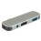 Hub Type C PD 100W Compact USB-C 4K60Hz argent 1