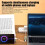 Hub Type C PD 100W Compact USB-C 4K60Hz argent 4